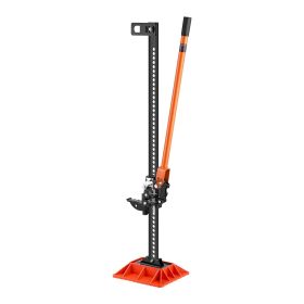 Farm Jack with Base, 60" Utility High Lift Farm Jack, 3.18 Ton (7, 000 lbs) Capacity Ratcheting Off Road Utility Jacks